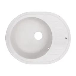 Кухонна мийка Lidz 620x500/200 WHI-01 (LIDZWHI01625500200), Білий