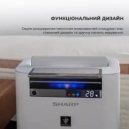 Очищувач повітря з функцією зволоження Sharp KC-G50EUW - мініатюра 6