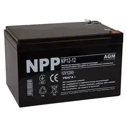 Акумулятор NPP-12 12Ah