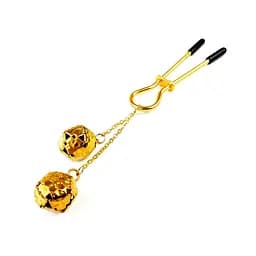 Затискач для клітора з бубонцями Art of Sex - Beverly clit clamp