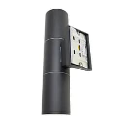Світильник Brille фасадний GU10 Black IP54 (AL-129/2) - мініатюра 2