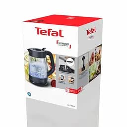 Tefal Електрочайник Tefal Morning Glass Kettle, 1.7л, скло, з підсвіткою, чорний - мініатюра 10