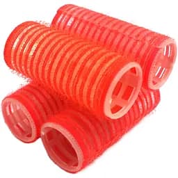 Бигуди-липучки SPL 25 мм помаранчеві 8 шт.