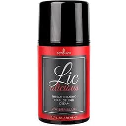 Гель для мінету Sensuva Lic-o-licious Watermelon (50 мл)