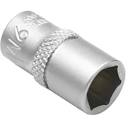 Головка торцевая Wurth шестигранная 1/4IN короткая SW9 Red Stripe (5763014009)