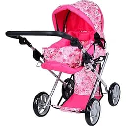 Детская коляска-книжка Melogo 9346 EVA EVA 55×66×36 см розовая