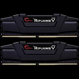 Оперативна пам'ять G.Skill 64GB (2x32GB) DDR4 3200MHz Ripjaws V Black (F4-3200C16D-64GVK)