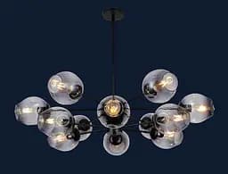 Люстра молекула Levistella 7526035-12 BK+BK - мініатюра 2