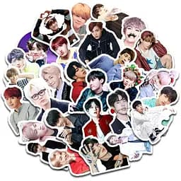 Стікерпак набір наклейок G-Toys BTS 45 шт. (SP BTS 01)