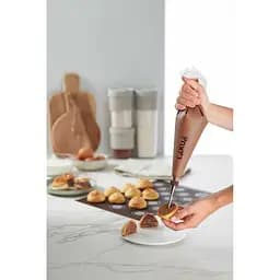 Мішок кондитерський Lekue Reusable Flexible Lids з 3 насадками (883729) - мініатюра 6