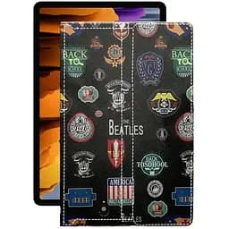 Чохол StatusCASE з екошкіри для планшету Samsung Galaxy Tab S7 2020 (T875) Бітлз