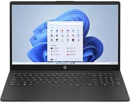 Ноутбук HP 15.6 15-fc0317ua FHD IPS/Ryzen 5 7520U/16GB/512SSD/UMA/DOS/Black (D06H5EA)
