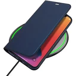 Чохол-книжка Dux Ducis з кишенею для візиток для Apple iPhone 14 / 13 (6.1) Синій - мініатюра 4