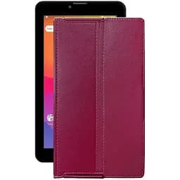 Чехол StatusCASE из экокожи для планшета Prestigio Wize 4117 3G Бордовый