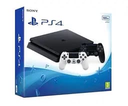 Ігрова консоль Sony Playstation 4 Slim 500 ГБ + DualShock 4 Version 2 white