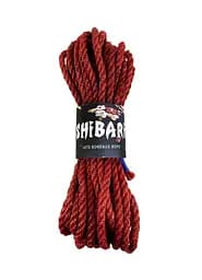 Джутовая веревка для шибари Feral Feelings Shibari Rope, 8 м красная
