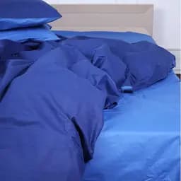 Простирадло MirSon Ranforce Elite 17-4757 Dora 220x240 см синє (2200008939328)