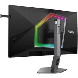 Монітор TFT 27" AOC AGON AG276FK, Fast IPS, 520Гц, 2хHDMI, DP, HAS, Pivot, чорно-сірий (AG276FK) - мініатюра 6