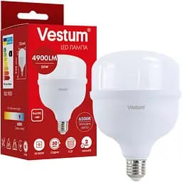 Светодиодная лампа Vestum высокомощная T140 50W 6500K 220V E27 1-VS-1610