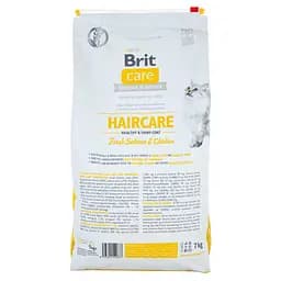 Сухий корм Brit Care Cat GF Haircare Healthy & Shiny Coat 7 кг для котів (догляд за шкірою та вовною) - мініатюра 4