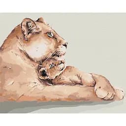 Картина за номерами "Левине серце" Brushme BS52794 40х50 см