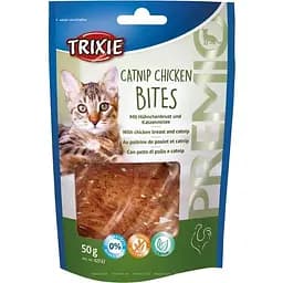 Ласощі для кішок Trixie Catnip Chicken Bites з курячим філе та котячою м'ятою 50 г (42742)