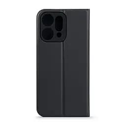 Чехол-книжка для OPPO Reno14 5G, OneFold Case, черный, из экокожи (PU) и TPU, с магнитом, с подставкой и отделением для карт, трансформируется в подставку, противоударный, защита всего корпуса, ArmorStandart (ARM87165) - мініатюра 2