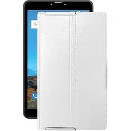 Чохол StatusCASE з екошкіри для планшету Bravis NB871 8 Білий