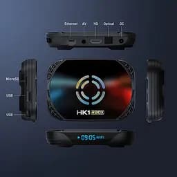 Смарт ТВ приставка HK1 RBOX X50 4/64 Гб Smart TV Box Android 14 - мініатюра 7