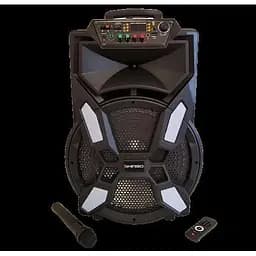 Акумуляторна акустична система Kimiso QS-A1505 колонка валіза 150Вт USB SD FM радіо Bluetooth мікрофон ДК (QS-A1505) - мініатюра 4