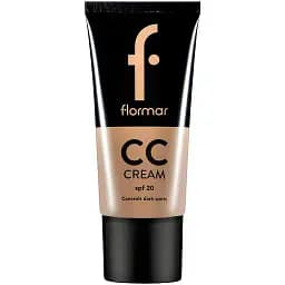 Крем-корректор Flormar CC Cream SPF 20 против черных точек тон 04, 35 мл (8000019544950)