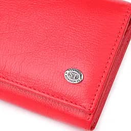 Жіночий гаманець на магнітах із натуральної шкіри ST Leather 19х9.5х3 см acs0029667 - мініатюра 5