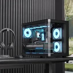 Корпус AeroCool P300C-G-BK-v1 (ACCS-PN02033.11) Black без БЖ - мініатюра 2