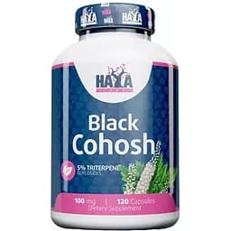 Клопогон гроновидний (Ціміціфуга ветвиста) Haya Labs Black Cohosh 100 мг 120 капсул
