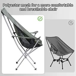 Складне туристичне крісло Naturehike CNK2300JU0003 (Зелене) - мініатюра 3