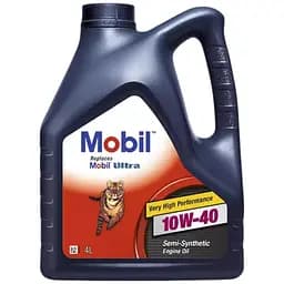 Моторна олива Mobil Ultra 10W-40, 4 л