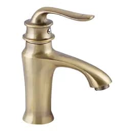 Змішувач для умивальника Zerix Z10219-2 ZX0324 Бронза