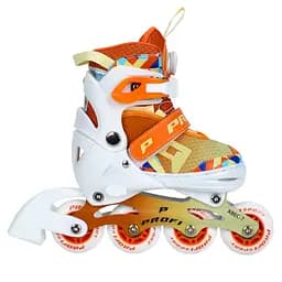 Детские раздвижные ролики A4156-S-OR, размер 31-34