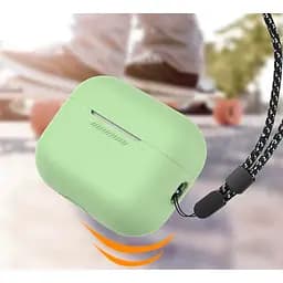 Чохол AhaStyle Colorful Silicone Case для AirPods Pro 2 Avocado Green [CP-187-2-C-AG] [133832] - мініатюра 6