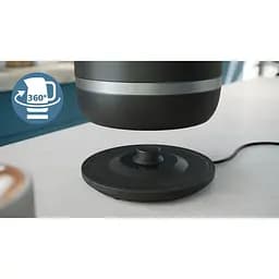 Електрочайник Philips Series 7000 чорний (HD9396/90) - мініатюра 4