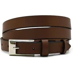 Ремінь шкіряний Grande Pelle жіночий 120х2 см acs0029344