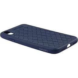 Чохол-накладка Usams Yun Series Apple iPhone X Blue - мініатюра 4