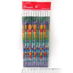 Карандаш VP, HB, с ластиком, 12 шт.