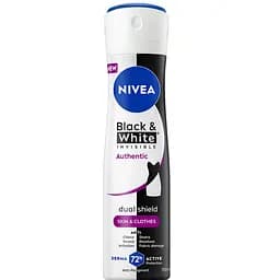 Антиперспірант Nivea Black & White Invisible Authentic 150 мл