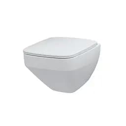 Унитаз подвесной AM.PM Inspire V2.0 безободковый FlashClean с сиденьем Slim Soft Close (C50A1700SC)