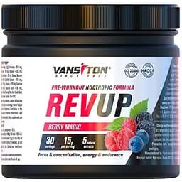 Передтренувальний комплекс Vansiton RevUp Ягоди 450 г