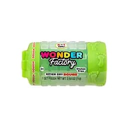 Незастигаюча маса для ліплення в баночці Wonder Factory 595120(Green) 5x5x8 см