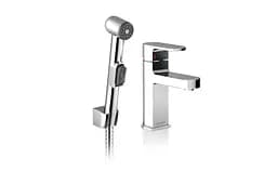 Змішувач з гігієнічною лійкою Ravak Chrome CR 112.00 X070092, Хром