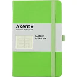 Книга записна Axent Partner A5- у крапку 96 аркушів салатова (8306-09-A)
