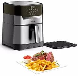 Мультипіч Tefal Easy Fry&Grill Precision EY505D15 нержавіюча Сталь з чорним UA - мініатюра 2